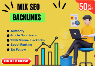 White Hat SEO 120 mix backlinks