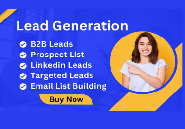 You will get lead generation targeted Lead generation lead generation