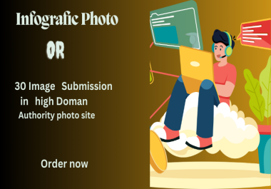 I will do manual infographic or image submission on 70 sites