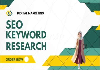 I will execute optimal keyword research for SEO and proficiently assess competitor strategies.