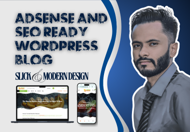 Complete WordPress Blog Website Setup with AdSense Ready and SEO Features