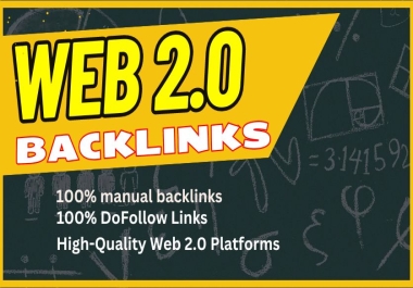 Rank Your Website For High Quality 220 WEB 2.0 Dofollow Backlinks Plus HIgh DA/PA & Permanent Backl