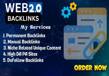 I will boost your website with powerful web 2.0 backlinks