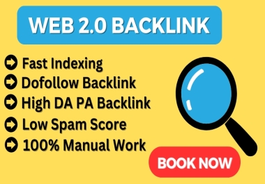 I will Build high authority web 2.0 backlinks rank your website