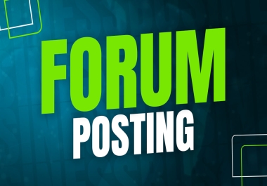 99+ Manual Forum Posts for Powerful Backlinks and SEO Boost