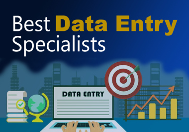 i will do data entry,  web research,  excel data entry,  copy past jobs etc