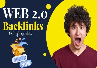 I will create 250 high da 50+ pa 40+ authority dofollow web 2.0 profile backlinks with google