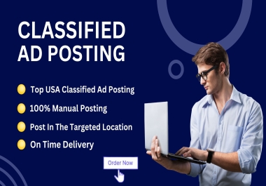 I will build local classified ads posting in top sites worldwide