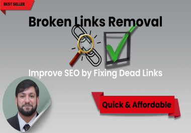 I will remove 200 broken links to boost your SEO ranking