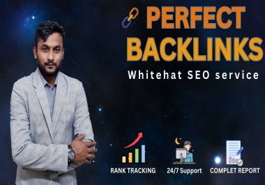 I will do off-page SEO backlinks and powerful dofollow link-building