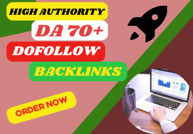 I will do 45 high DA 70+ profile backlink service