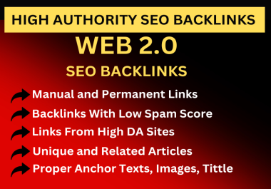 High-Quality Web 2.0 Backlinks for Improved SEO and Higher Rankings