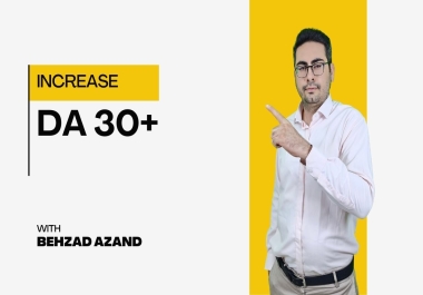 I Will Increase Domain Authority Moz DA 30+ PA 30+ in 11 DAy