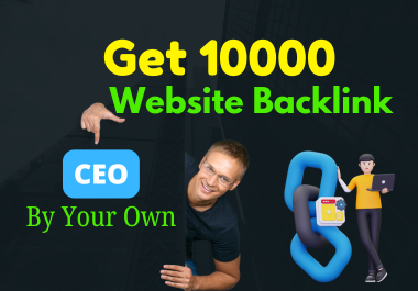 Get 10000 Website backlink List By Your Own