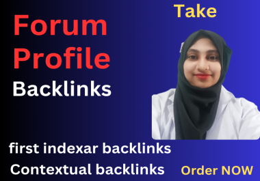 I will dofollow forum profile backlinks to boost rank