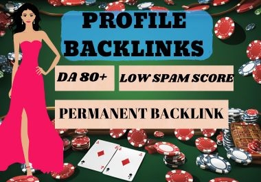 30 High DA 80+ profile Backlinks Boost SEO with Unique Domains