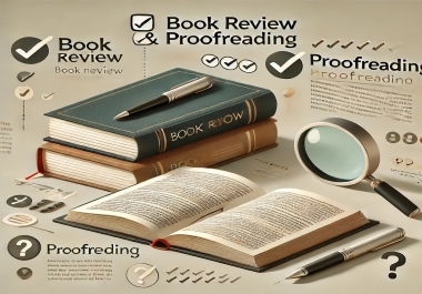 I will read,  review,  and proofread your book or novel