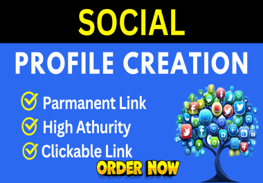 I Will Build 100 Permanent PR9 Profile Creation Backlinks to Rank Your Website in Google