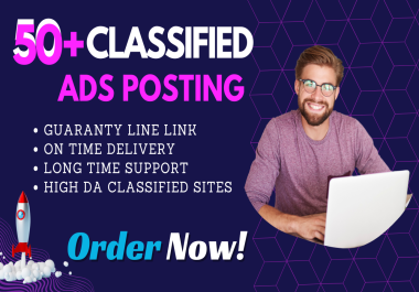 50+ Classified Ads Boost your brand with targeted ad posting and strategic ways to rank your website