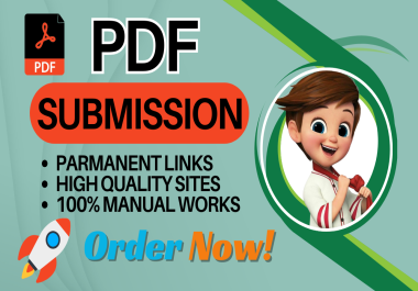 I will create 50 PDF high quality links to rank your website in Google