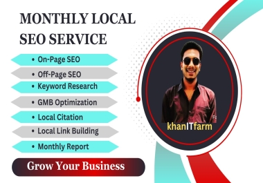 Monthly Local SEO Service for Business Growth