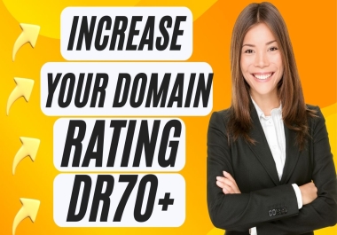 ahrefs dr 70 plus domain rating white hat work