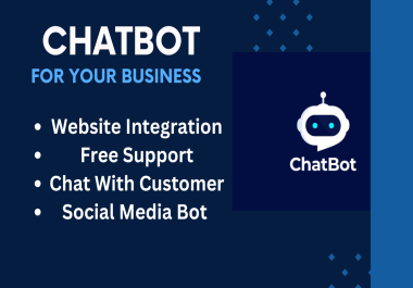 I will build your chatbot to integrate with numerous chatbots