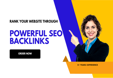 I will build powerful SEO backlinks to boost your website ranking