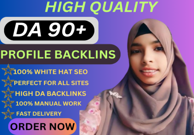 I will do 40 high authority DA 90 plus SEO backlinks service for your website