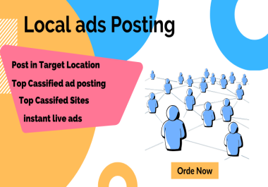 I will boost your business with strategic 100 local ad postings