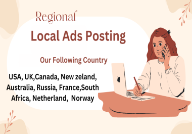 I will post 300 local ads to boost  your  Website