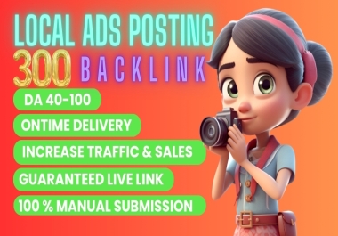 Affordable and effective classified Local Ads Posting service for Business growth with 100 backlinks