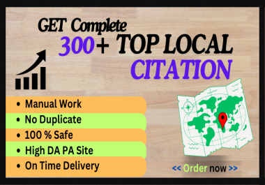 I will Build Local Citations to Skyrocket Your Local SEO Rankings