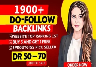 Create 1900+ Do-Follow Backlinks For Top Ranking