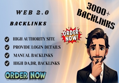 I will build 100 high-quality Web 2.0 links to boost your SEO ranking