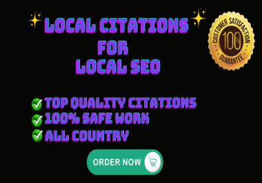 I Will Build 100 High-Quality Backlinks and Local Citations for Fast SEO Ranking Growth