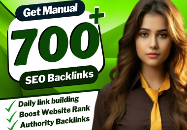 I will do high authority dofollow high da contextual link building monthly seo backlink