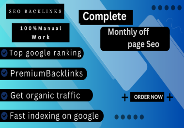 Monthly Off-Page SEO Services to Boost Your Website&rsquo s Authority and Ranking