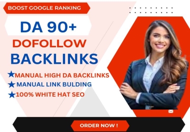 I will create high authority 30 DA 90 plus SEO profile backlinks Rank your website on google