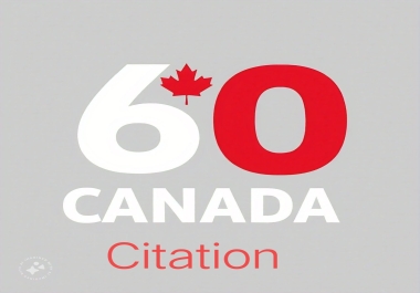 I will do 60 canada live local SEO citations and business directories