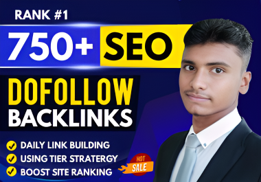 I will Create 750 high DA-PA Authority SEO Backlinks