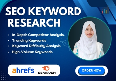 I will provide keyword research,  KGR strategies,  and niche analysis for SEO growth.