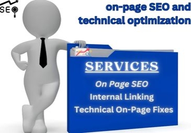 I will perform on-page SEO on your website.