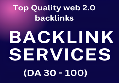 High-Quality Web 2.0 Backlinks Service for SEO Boost