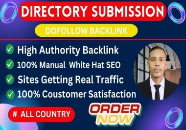 I will do 100 local directory submission manually