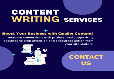 Drive Traffic and Engagement with SEO-Optimized Content Writing Services