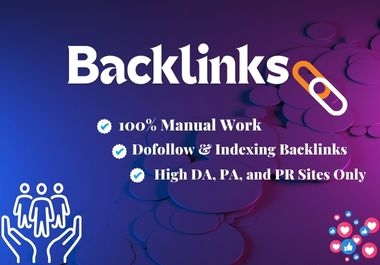 I will provide top 100 sites for Do follow High-Quality Backlinks.