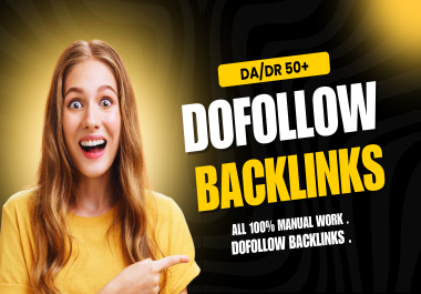 I will provide 400 high DA DR 50 plus backlinks