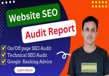 I will do Website Audit to Boost Your SEO & Performance