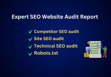 I will do complete website seo audit onpage seo fix